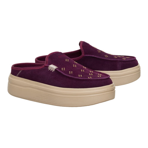 Austin Lift Suede Stud - Fig Purple - 2