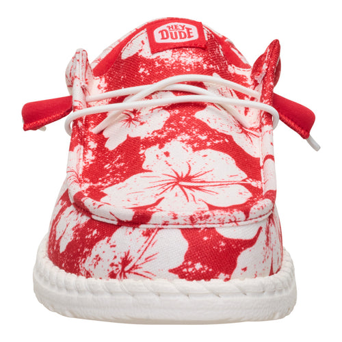 Wally Hawaiian - Red/White - 4