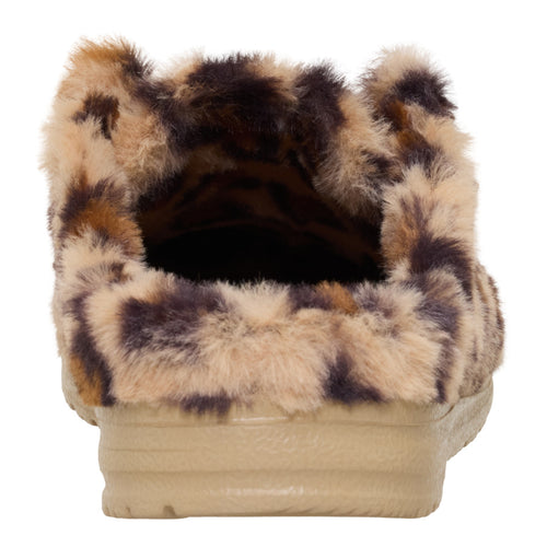 Wendy Slipper Leo Fur - Tan/Multi - 5