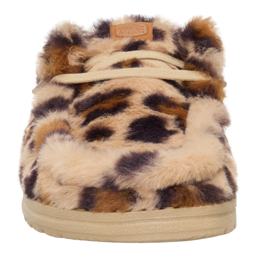 Wendy Slipper Leo Fur - Tan/Multi - 4