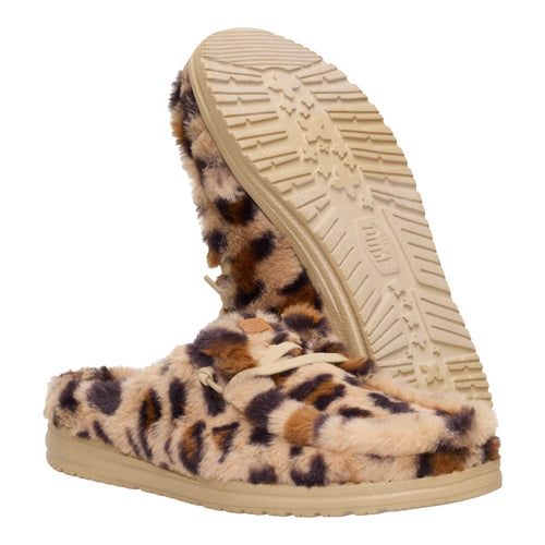 Wendy Slipper Leo Fur - Tan/Multi - 3