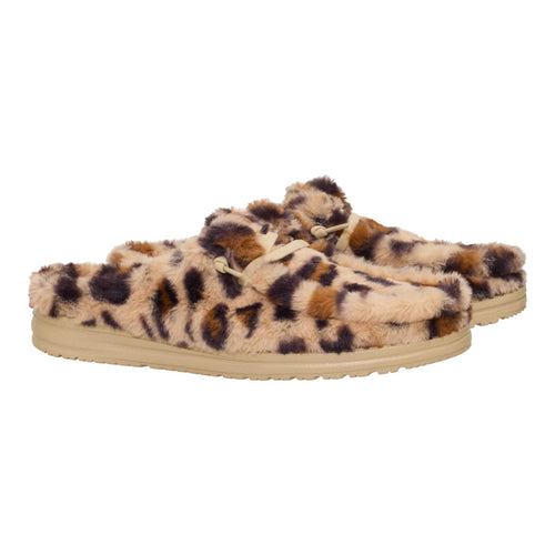 Wendy Slipper Leo Fur - Tan/Multi - 2