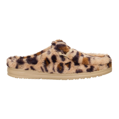 Wendy Slipper Leo Fur - Tan/Multi - 8