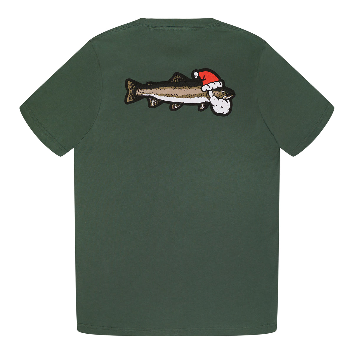 HEYDUDE Santa Fish Tee - Pine
