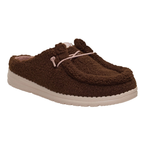 Wendy Slip Sherpa - Dark Brown - 7