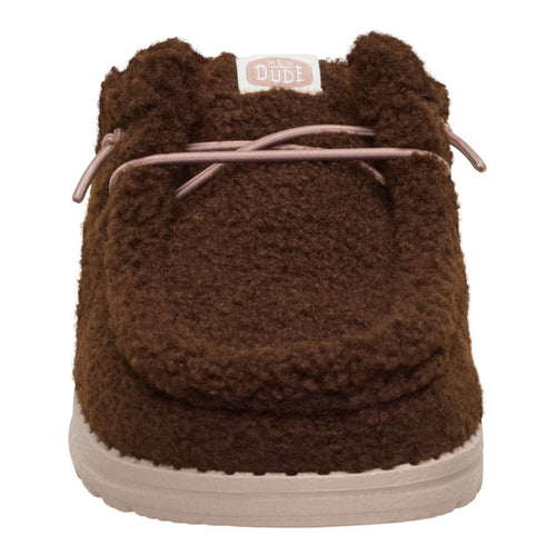 Wendy Slip Sherpa - Dark Brown - 4