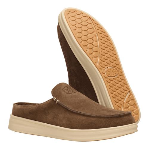 Paul Pro Mule Suede - Malt Brown/Boulder Tan - 3