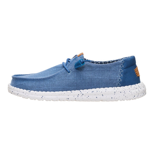 Wendy Chambray Grid - Ensign Blue - 1