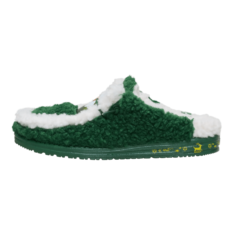 Wally Slipper Buddy The Elf - Pine Green/Winter Green - 1