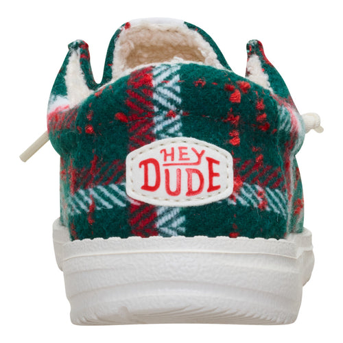 Wally Youth Confetti Plaid Cozy - Red/Green/Multi - 5