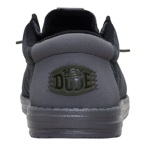 Wally Washed Quilt - Black/Grey - 5