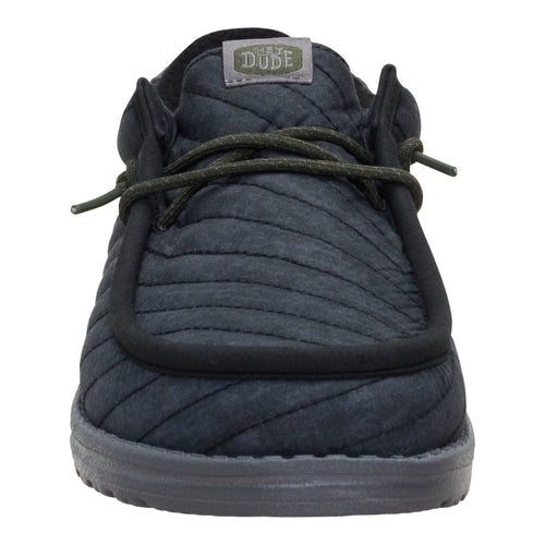 Wally Washed Quilt - Black/Grey - 4