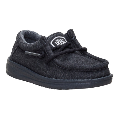 Wally Toddler Stretch Jersey - Black - 8