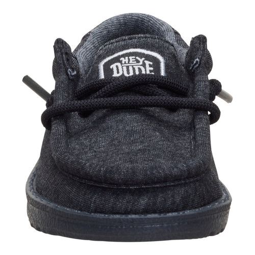 Wally Toddler Stretch Jersey - Black - 5