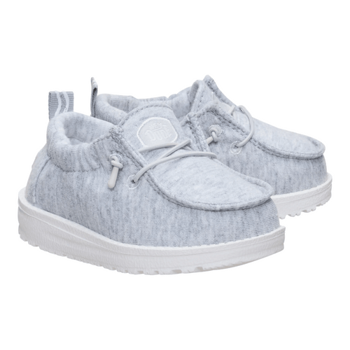 LilDude Slip On Stretch Jersey - Light Grey - 2