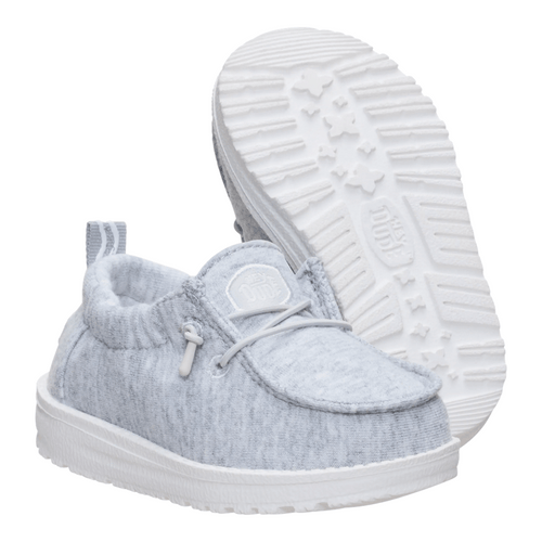 LilDude Slip On Stretch Jersey - Light Grey - 3