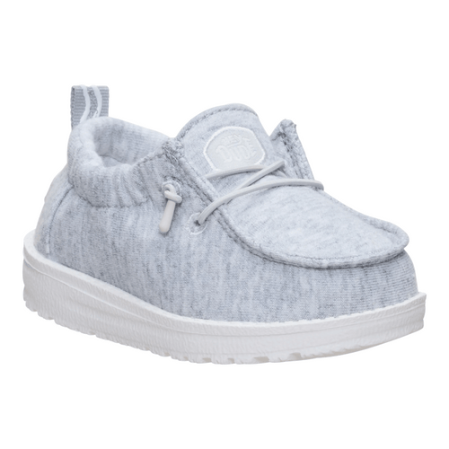 LilDude Slip On Stretch Jersey - Light Grey - 7