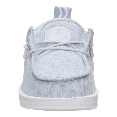LilDude Slip On Stretch Jersey - Light Grey - 4