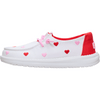 Wendy Youth Embroidered Hearts - White/Multi