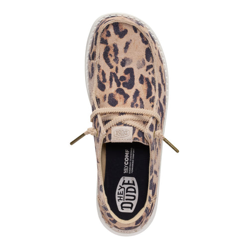 Wendy Craft Suede - Taupe Leopard - 6