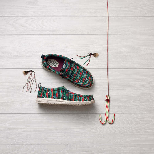 Wally Fishmas Sweater - Pine Green/Multi - 7