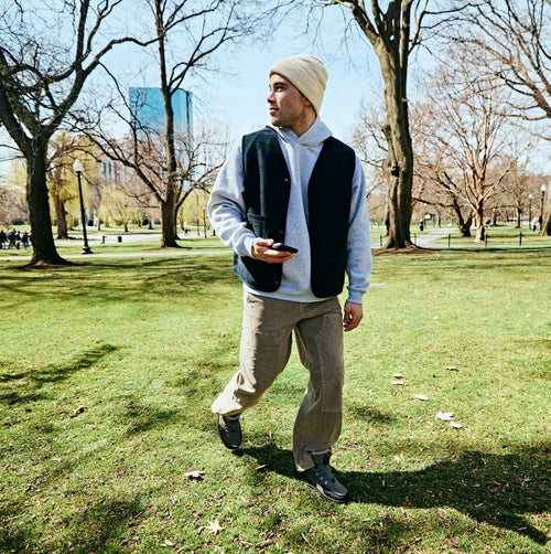 Bradley Classic Tumbled - Granite Grey/Multi - 2