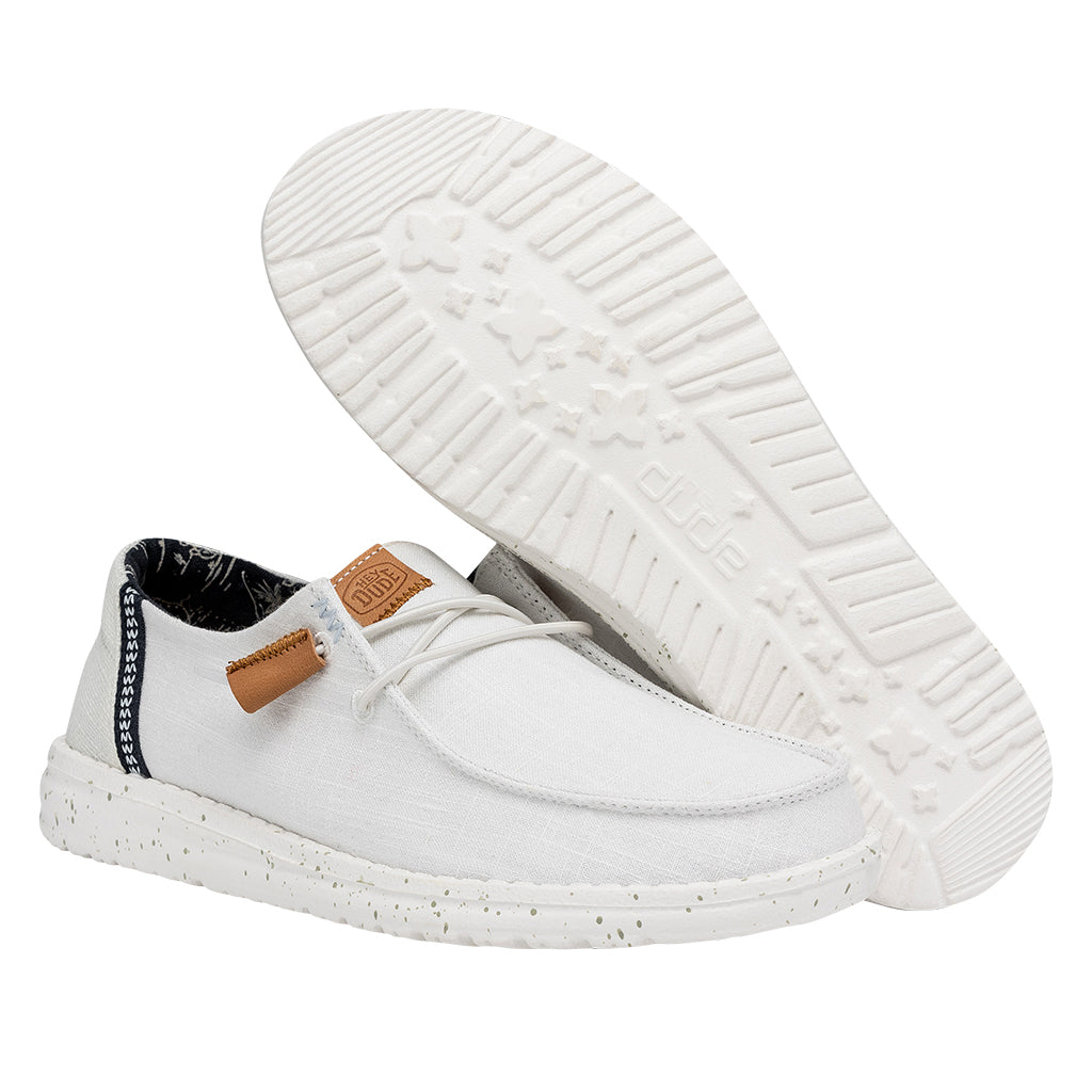 Wendy Washed Canvas - White