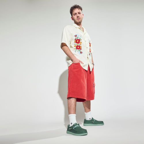 Wally Stretch Canvas - Duck Green/Iceberg Green - 2