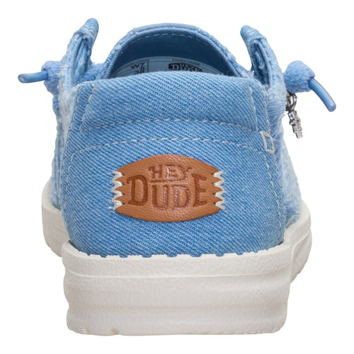 Wendy Frayed Canvas - Faded Denim - 5