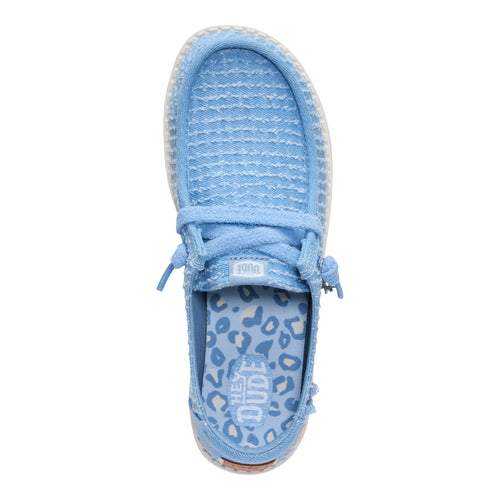 Wendy Frayed Canvas - Faded Denim - 6